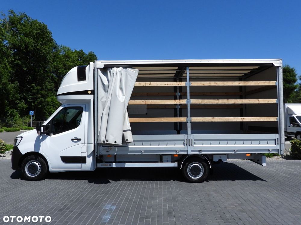 Renault MASTER  PLANDEKA 10 PALET WEBASTO TEMPOMAT LEDY PNEUMATYKA KLIMATYZACJA  165KM - 10