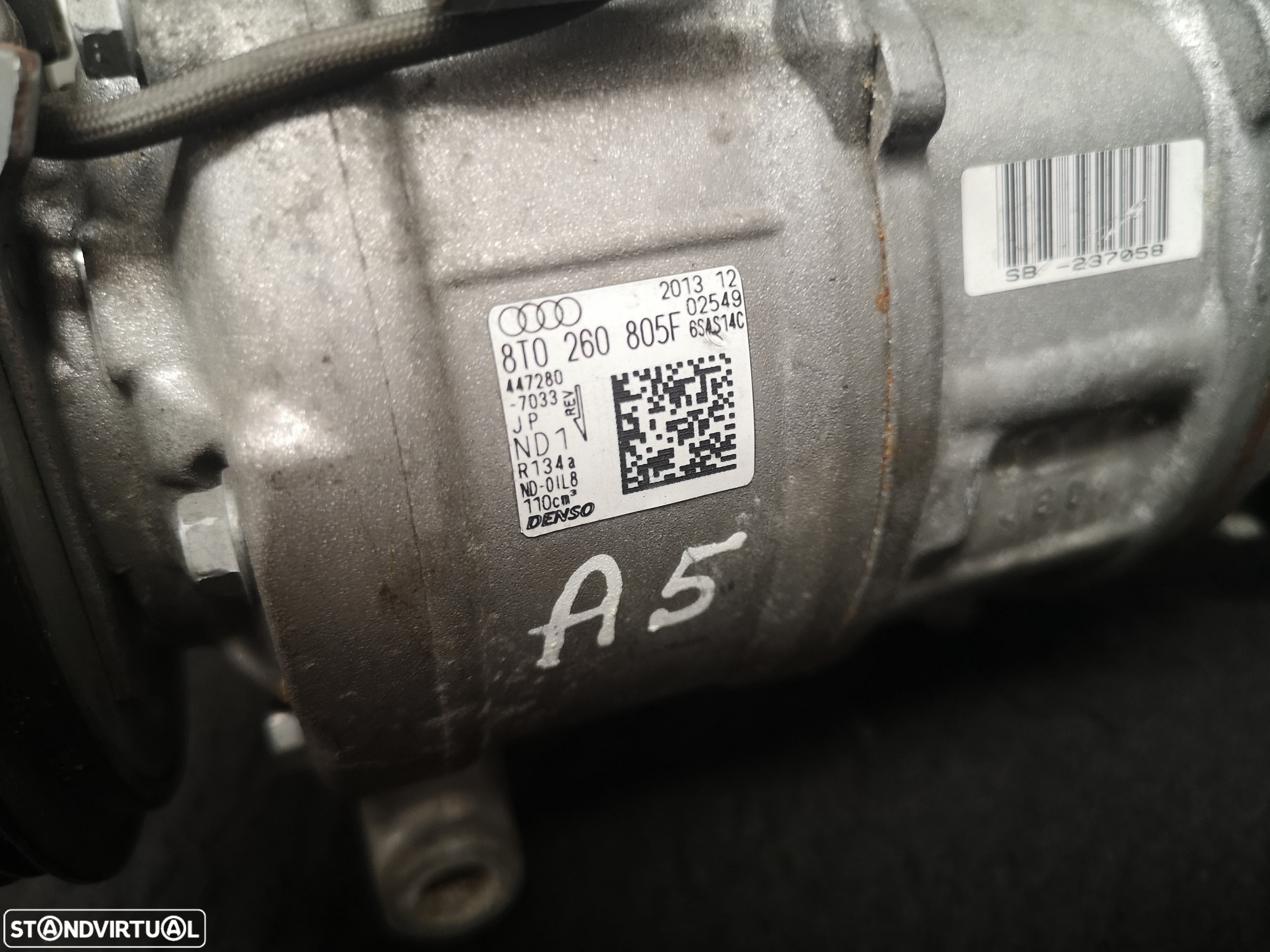 Bomba Compressor de Ar Condicionado Audi Volkswagen 2.0tdi 2012-2017 - 5