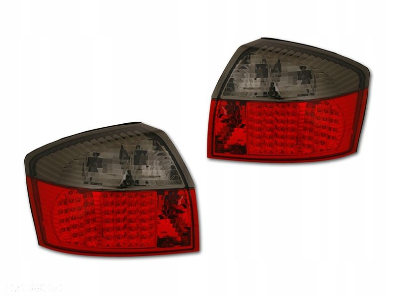 Lampy tyl na kpl Tuning Red Smoke Audi A4 b6 sedan - 2