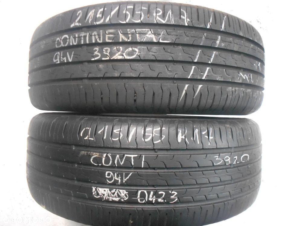 OPONY 215/55R17 CONTINENTAL ECO CONTACT 6 DOT 0423 /  3920 7MM - 1