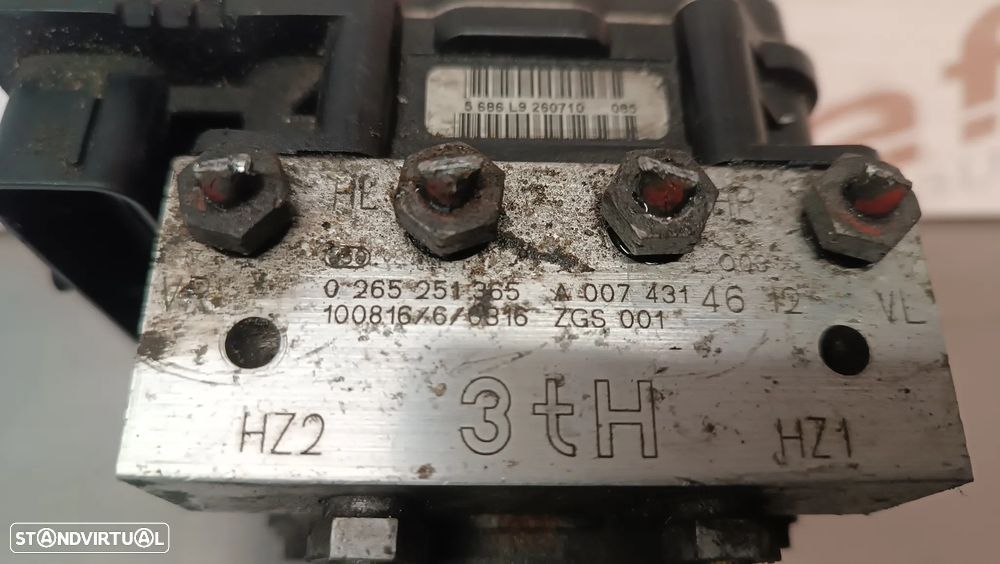 ABS VOLKSWAGEN CRAFTER / MERCEDES SPRINTER REF. A0074314612 0265251365 - 3