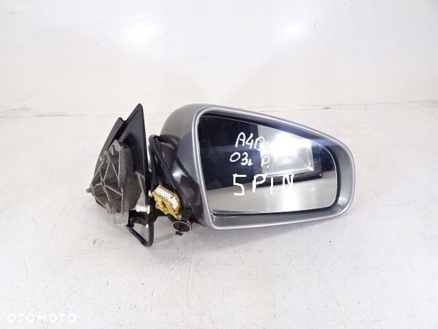 LUSTERKO PRAWE AUDI A4 B6 03R 5 PIN LY7Q EU FV - 4