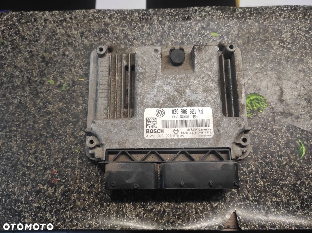KOMPUTER STEROWNIK SILNIKA VW GOLF 5 1.9 TDI BKC 03G906021KH DIESEL EDC16U34 0281013226 WYSYŁKA !!!!