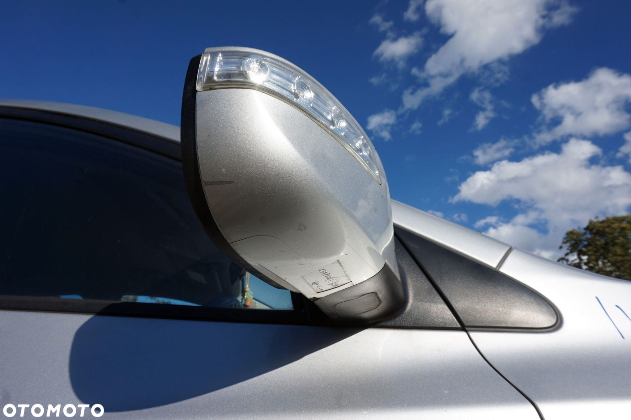 LUSTERKO ELEKTRYCZNE PRAWE IX35 I RAH 87620-2Y960 SREBRNY UK HYUNDAI 2009-2015 - 6