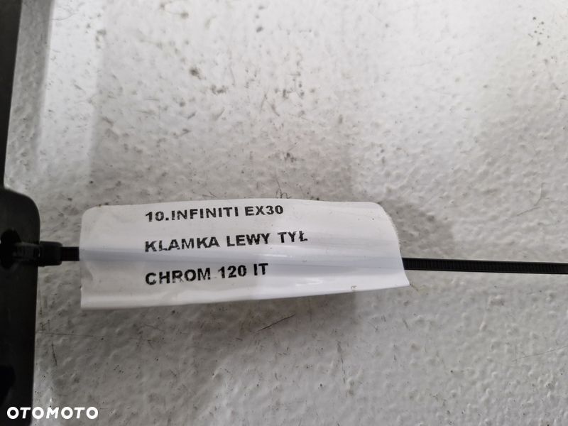 infiniti ex30 klamka drzwi lewy tył crom lewa tylna - 8