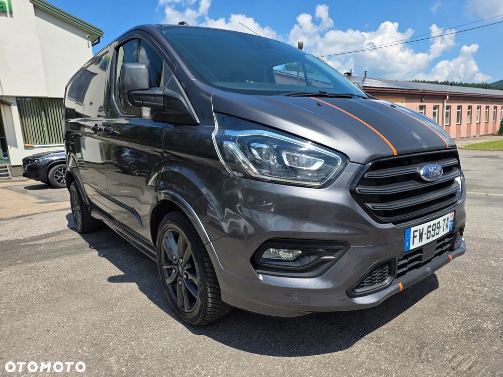 Ford CUSTOM SPORT 185PS Automat Skóra klima led hak ele fotele/szyba tempomat kamera - 9
