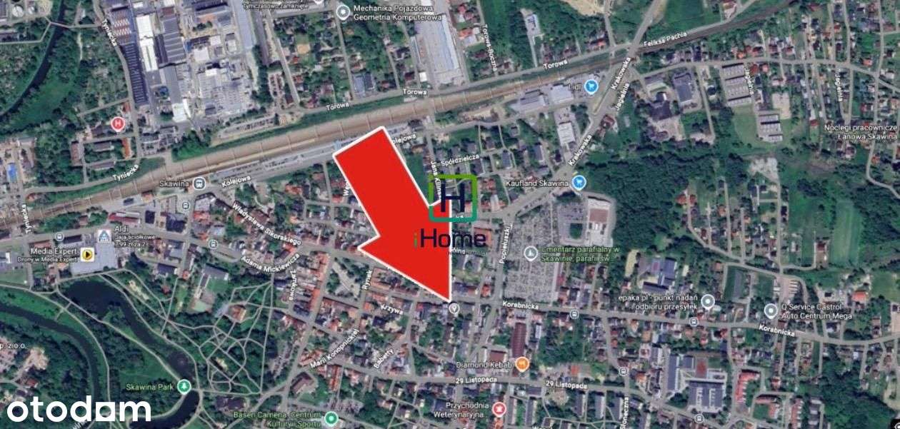 Centrum Skawiny - Przeszklona witryna, z najemcą ! - Pełny obrazek: 2/2