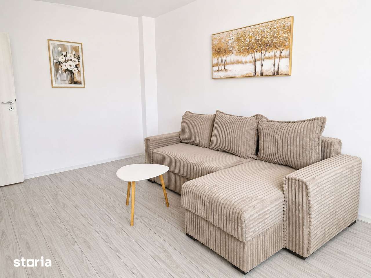 Apartament NOU mobilat 2 camere Dec 48 mp Bucium Visan — fotografia 3