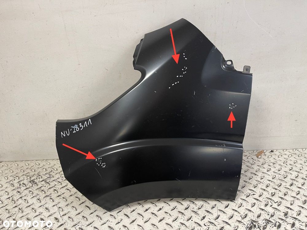 NOWY ORYGINALNY BŁOTNIK LEWY PRZEDNI PEUGEOT BOXER CITROEN JUMPER FIAT DUCATO III 14-25 68665544AA - 2