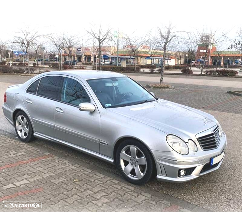 PÁRA-CHOQUES FRONTAL MERCEDES W211 06-09 LOOK AMG - 3