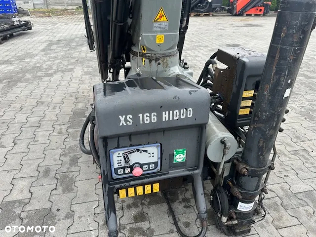 Palfinger HDS HIAB XS166 HiDuo 4 wysuwy sterowanie radiowe rotor - 6