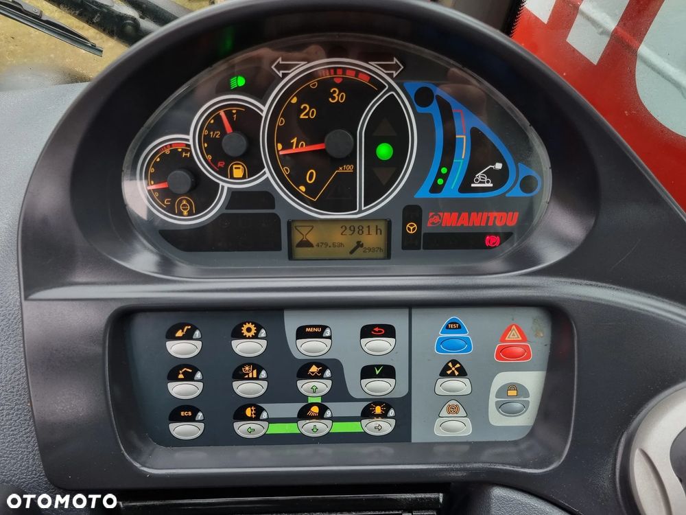 Manitou MT1840 Ładowarka Teleskopowa 18 metrów jak nowa z salonu Import Norwegia Rozsuwanie wideł Hydrauliczne. zmiana na łyżkę Hydra. ZERO LUZÓW Wycieków Maszyna z Gospodarstwa nie katowana - 29