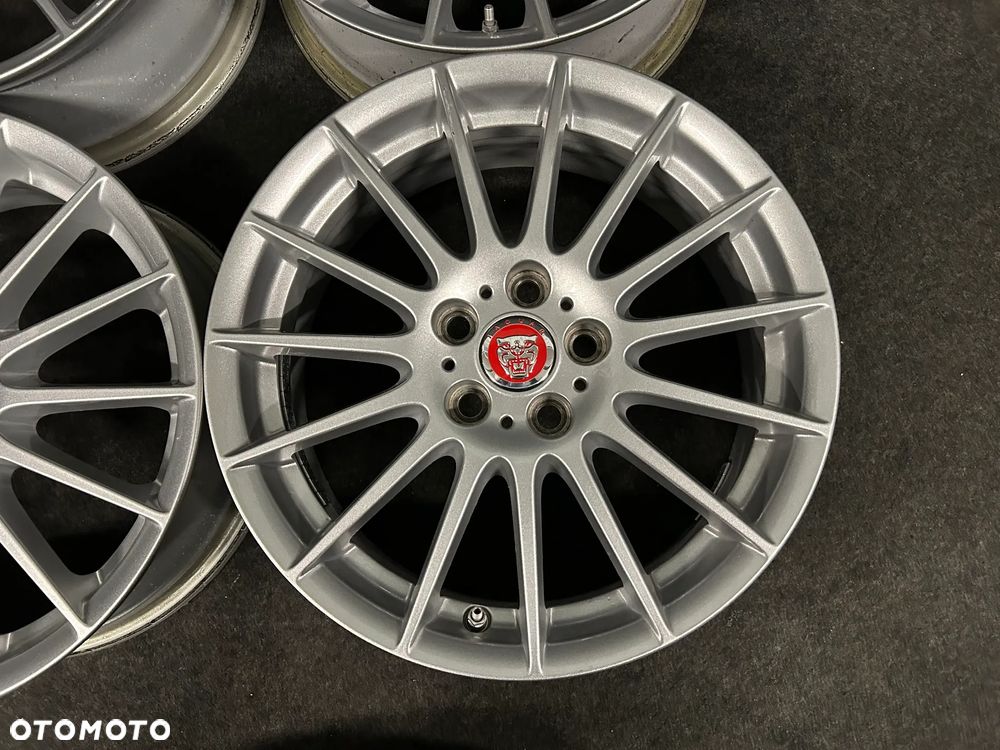 Alufelgi Jaguar XE 17 cali 5x108 4szt. Ładne z czujnikami! - 7