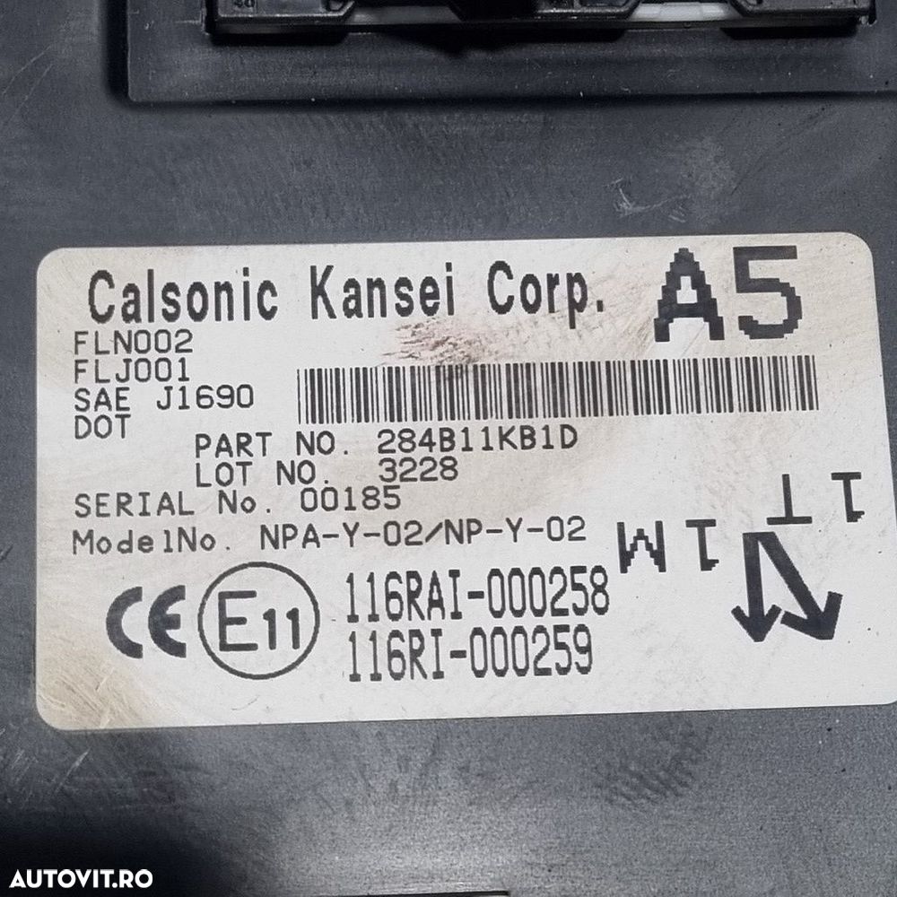 Modul Nissan Juke 2010 - 2014 (1434) 284B11KB1D - 3