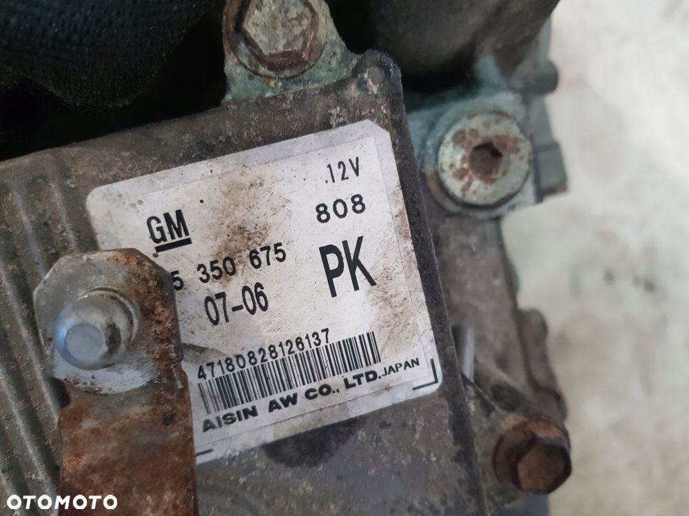 skrzynia biegów automatyczna opel zafira b 1.9 cdti 55350675a af40 - 7