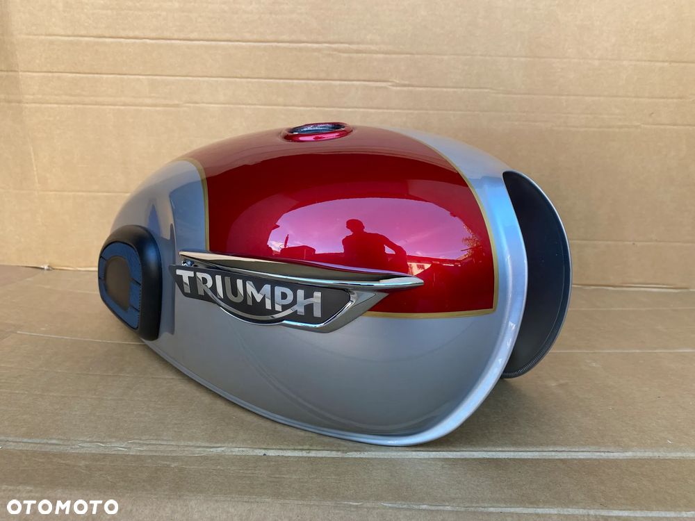 TRIUMPH BONNEVILLE T120 T100 ZBIORNIK PALIWA BAK FUEL TANK - 13