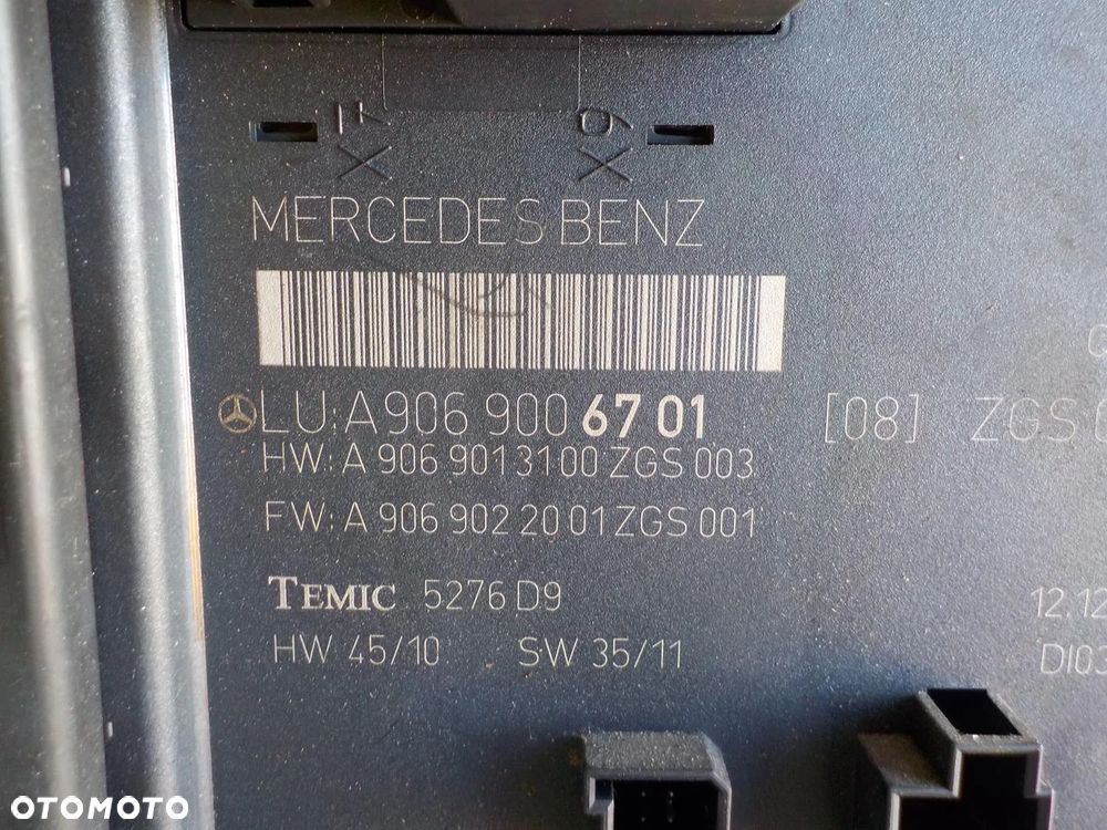 CRAFTER SPRINTER 906 MODUŁ BSI SAM a9069006701 - 2