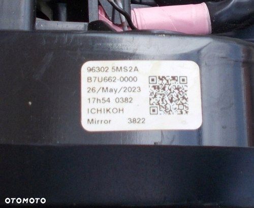 NISSAN ARIYA 20- LUSTERKO LEWE 14 PIN EU ASYSTENT KAMERA 96302-5MS2A - 15