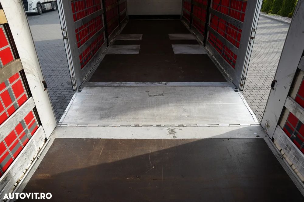 Volvo FH 460 / COMBINAȚIE TANDEM / 120 M3 / TRANSITION / I-SAVE / I-PARK COOL / DIRECȚIE CU RIDICARE AXLE / WIELTON / CORTINĂ ARMATĂ - 23