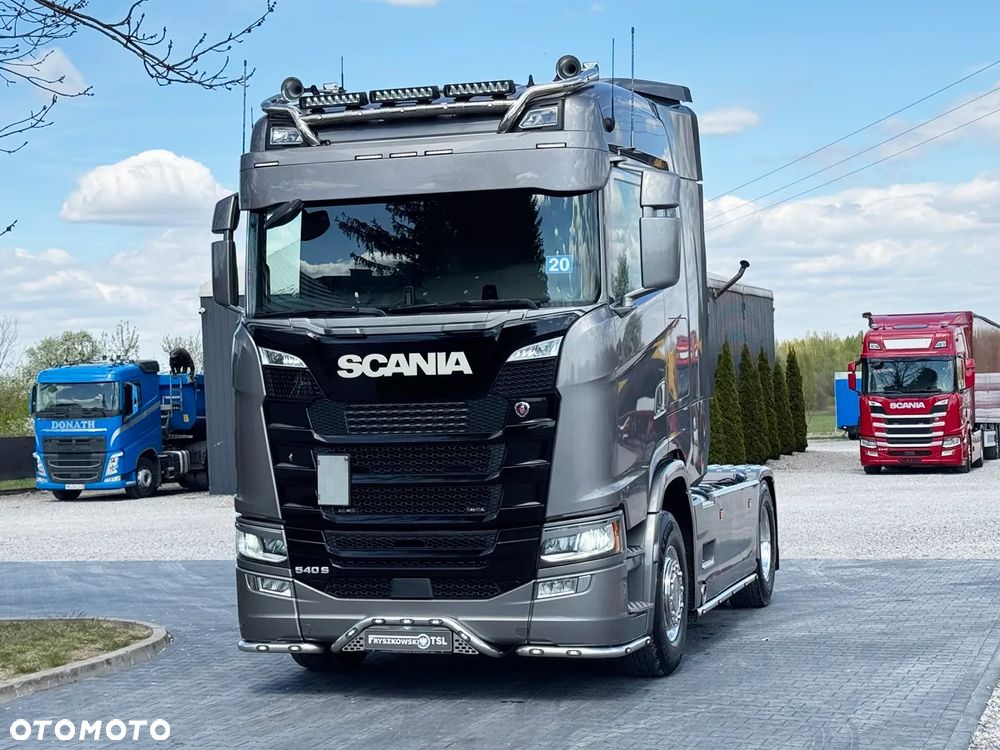 Scania S 540 / ACC / CAŁA NA PODUCHACH  / RETARDER / DUŻA NAVI / VIRTUAL KOKPIT / Z NIEMIEC - 2