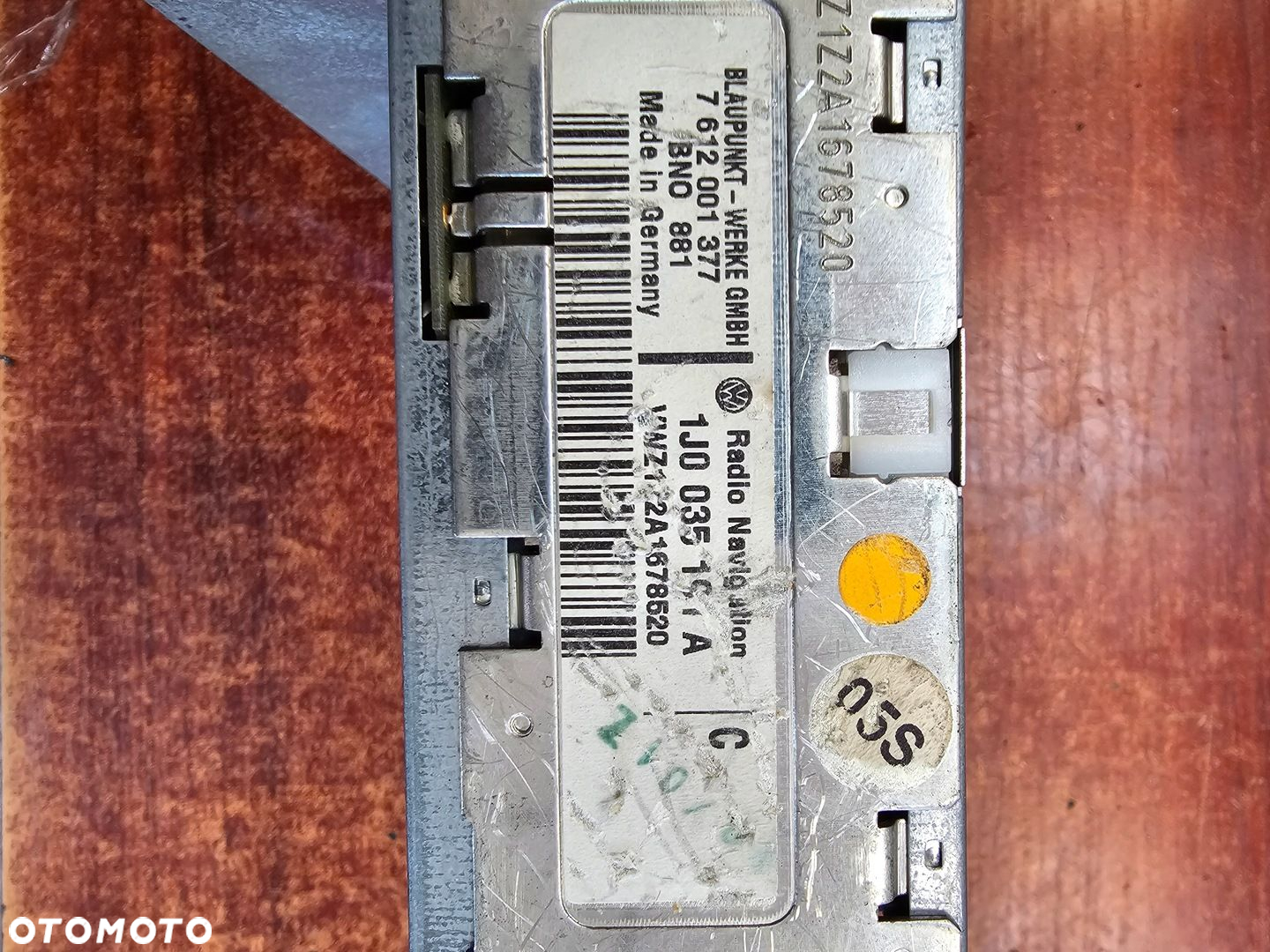 RADIO CD NAWIGACJA VW BORA 1J0035191A 7612001377 - 5