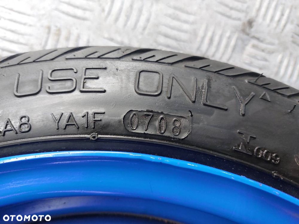 ORGANIZER BAGAŻNIKA DOJAZDÓWKA 4x100 105/70R14 KUMHO CHEVROLET AVEO II - 6