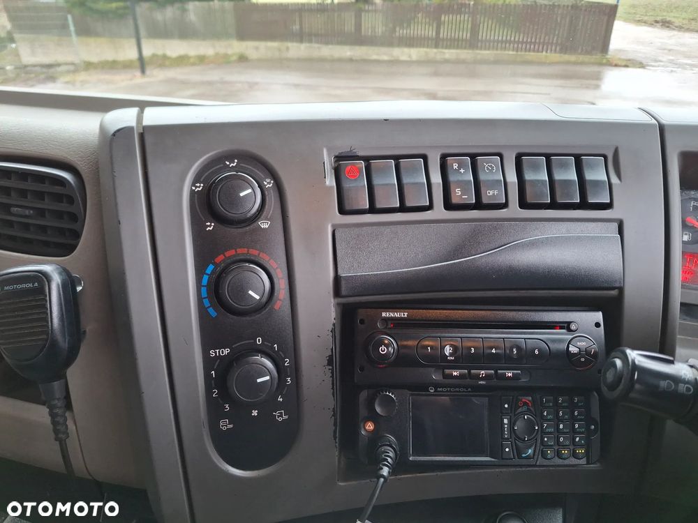 Renault Midlum 220 Zamiatarka Johnston SEMAT Szczotki L/R Obie Strony Dodatkowy SIlnik W Zabudowie Klimatyzacja EUnited PM10 - 30