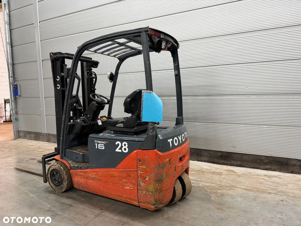 Toyota Nowa dostawa wózków 200 szt bezpośrednio od dealera wózek elektryczny 8FBE16T salon POLSKA - 2