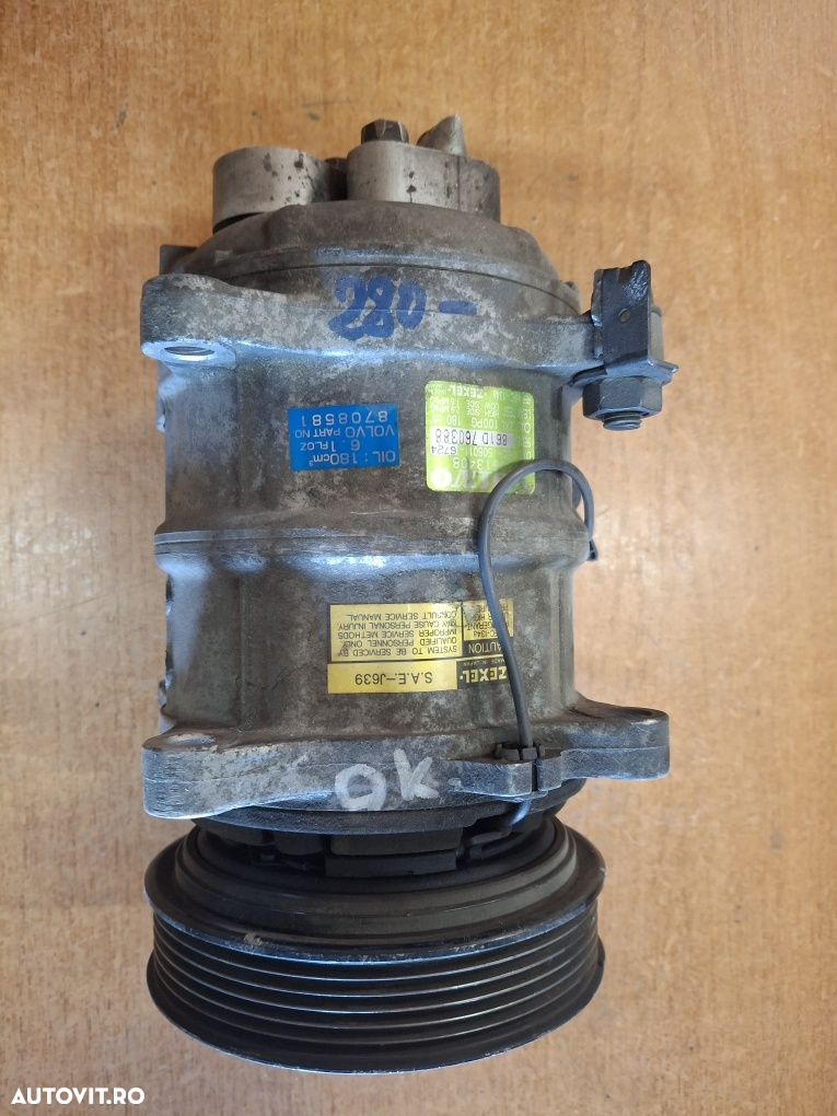 Compresor aer condiționat Volvo S40 V40 1.8i 16V - 3