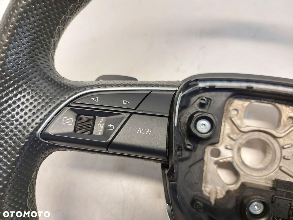Audi Q7 II LIFT 4M0 TFSI kierownica skórzana  indywidual 4m8419091aa - 3