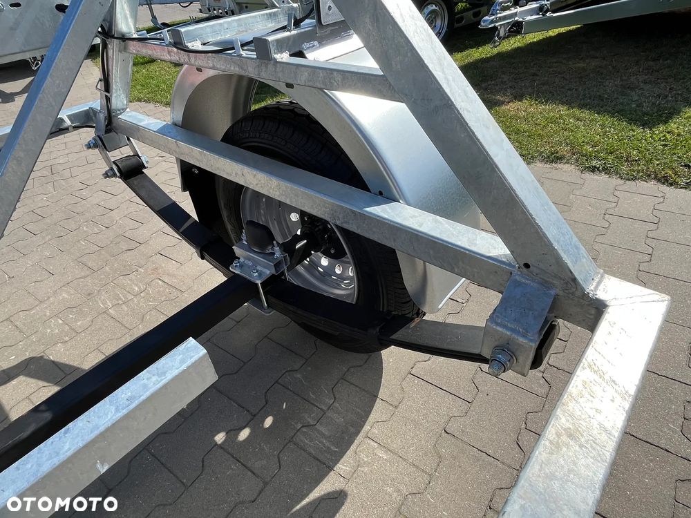 GEWE Przyczepa dłużyca kłonicowa GEWE typ P0750 8 m DMC: 750 kg - 5