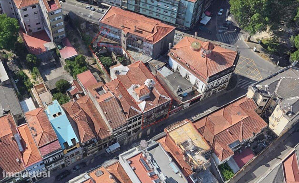 **Prédio para reabilitação com projeto aprovado no Marquês, Porto** - Grande imagem: 2/4