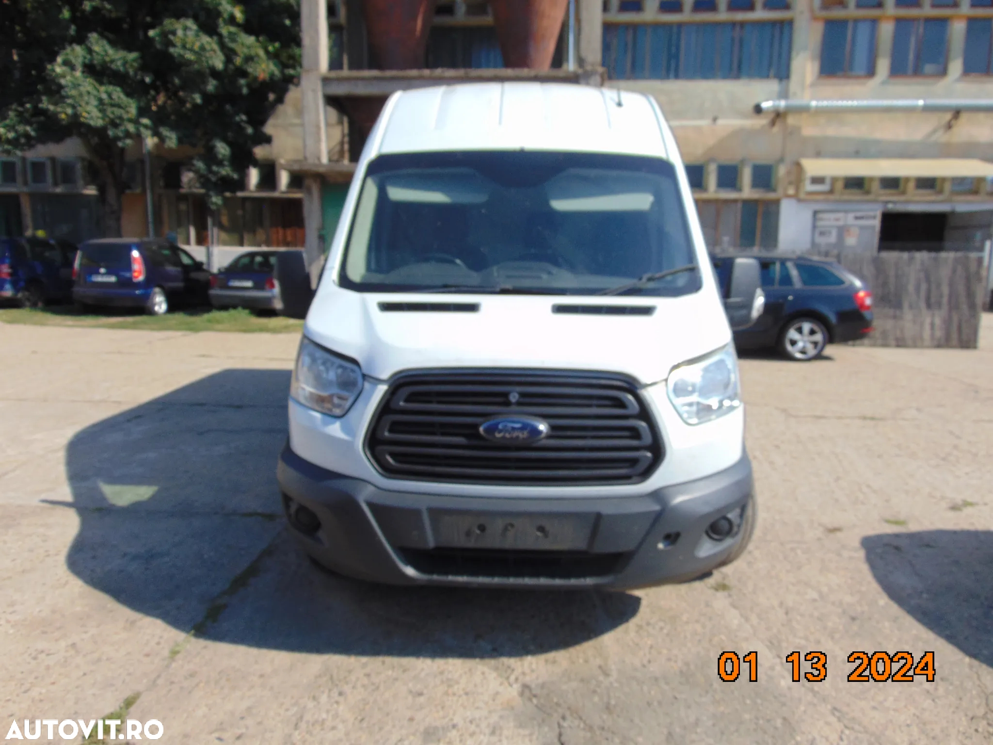 Fata completa Ford Transit dupa 2014 capota aripi faruri bara trager radiatoare far aripa - 3