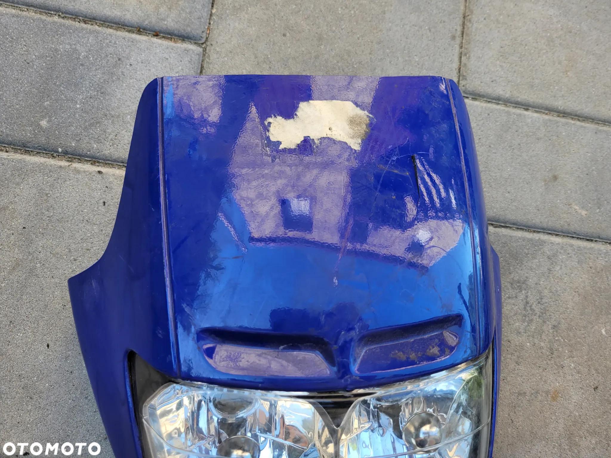 Lampa przód, przednia, reflektor, czacha, czasza, owiewka, kierunkowskazy Derbi Senda 50 - 2
