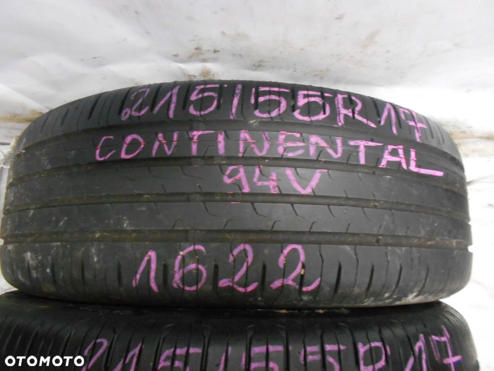 OPONY 215/55R17 CONTINENTAL ECO CONTACT 6 DOT  4622 6.2MM - 2