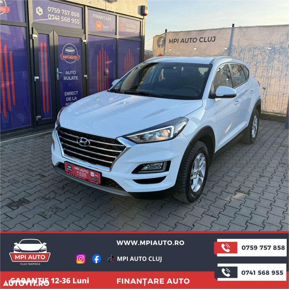 Hyundai Tucson blue 1.6 CRDi 4WD DCT Style - 1