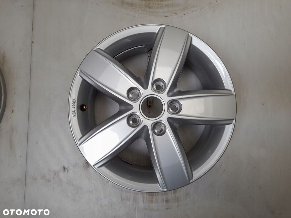 Felga aluminiowa Volkswagen OE 7E0071496 6.5" x 16" 5x120 ET51 - 1