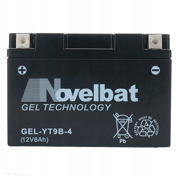 Akumulator Novelbat GEL-YT9B-4 8Ah 90A L - 3
