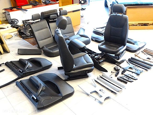 X3 F25 Euro Skóra Nevada Ambiente Grzane Pompowane Fotele Rolety Pamięć Przeszycia Podłokietnik Boczki Podświetlane Wiązki - 20