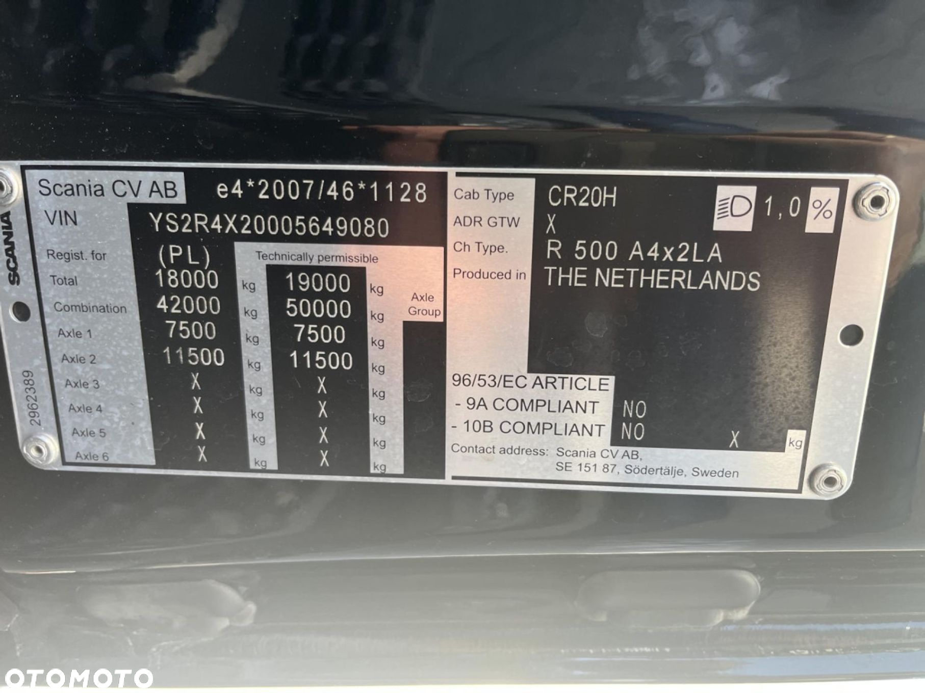 Scania R 500 A4x2LA Półmega - 6