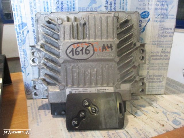Centralina S122326134A 8200981816 8200726923 RENAULT LAGUNA 3 2009 1.5DCI 110CV 5P PRETO ORIGINAL - 1