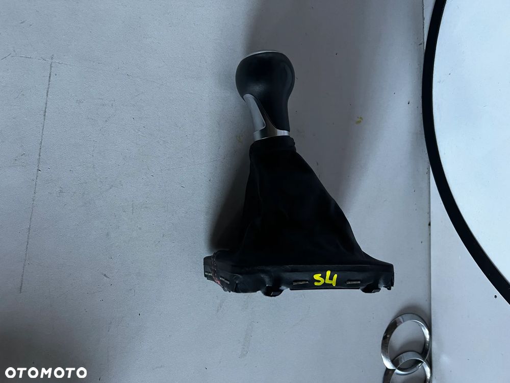 GAŁKA MIESZEK ZMIANY biegów AUDI a4 b8 S4 s line manual CZERWONA NITKA - 4