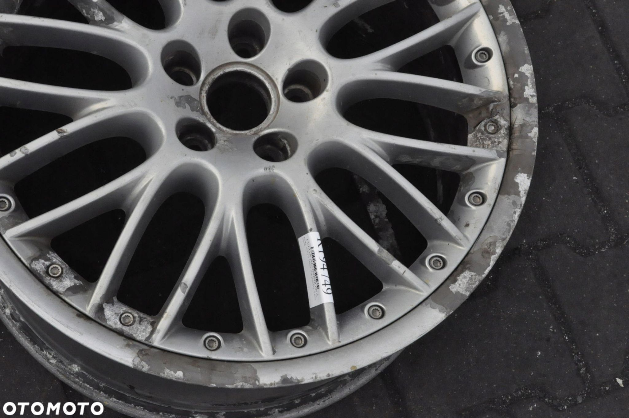 AUDI A6 C6 FELGA ALUMINIOWA BBS RS 681 R19" 8.5J 5X112 ET48 4F0601025L - 3