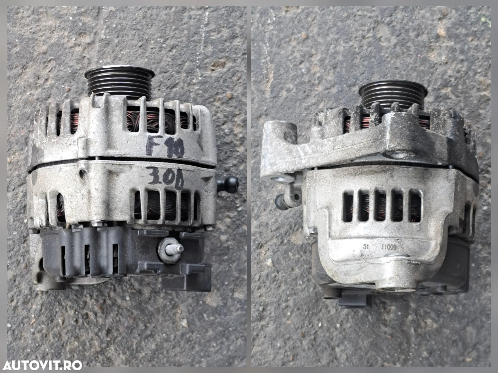 Alternator fulie lata 7pk 245cp 205cp 306cp 299cp Electromotor originale BMW F07 F10 F11 F01 F02 E70 LCI E71 - 3