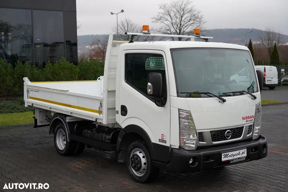 Nissan CABSTAR NT 400 / BASCULATOR SPATE / DUBLU / MANUAL / IMPORTAT - 10