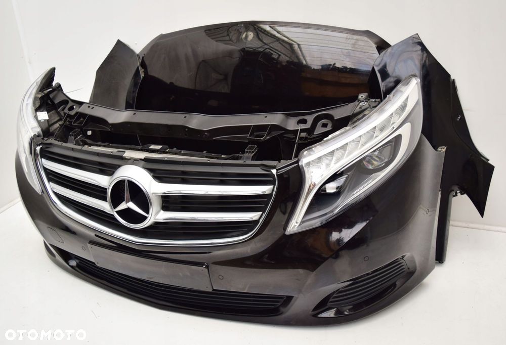 MERCEDES VITO VIANO W447 ZDERZAK MASKA LAMPY PAS - 1