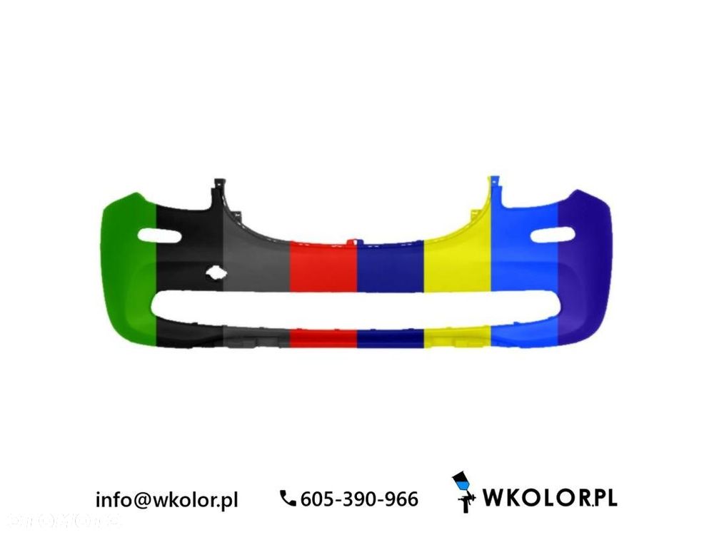NOWY ZDERZAK SMART FORFOUR 2014- LAKIEROWANY W KOLOR - 1