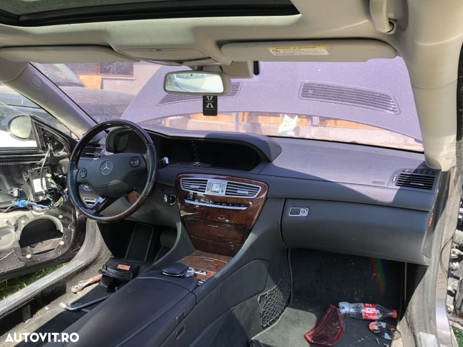 Interior scaune piele ventilate panouri trapă mercedes CL 500 w216 salon scaune scaun rabatabil sport confort confort ventilație panou panouri - 6