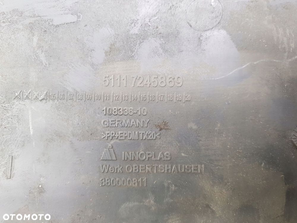 BMW F20 F21 KRATKA ZDERZAKA LEWY PRZÓD 7245869 - 3