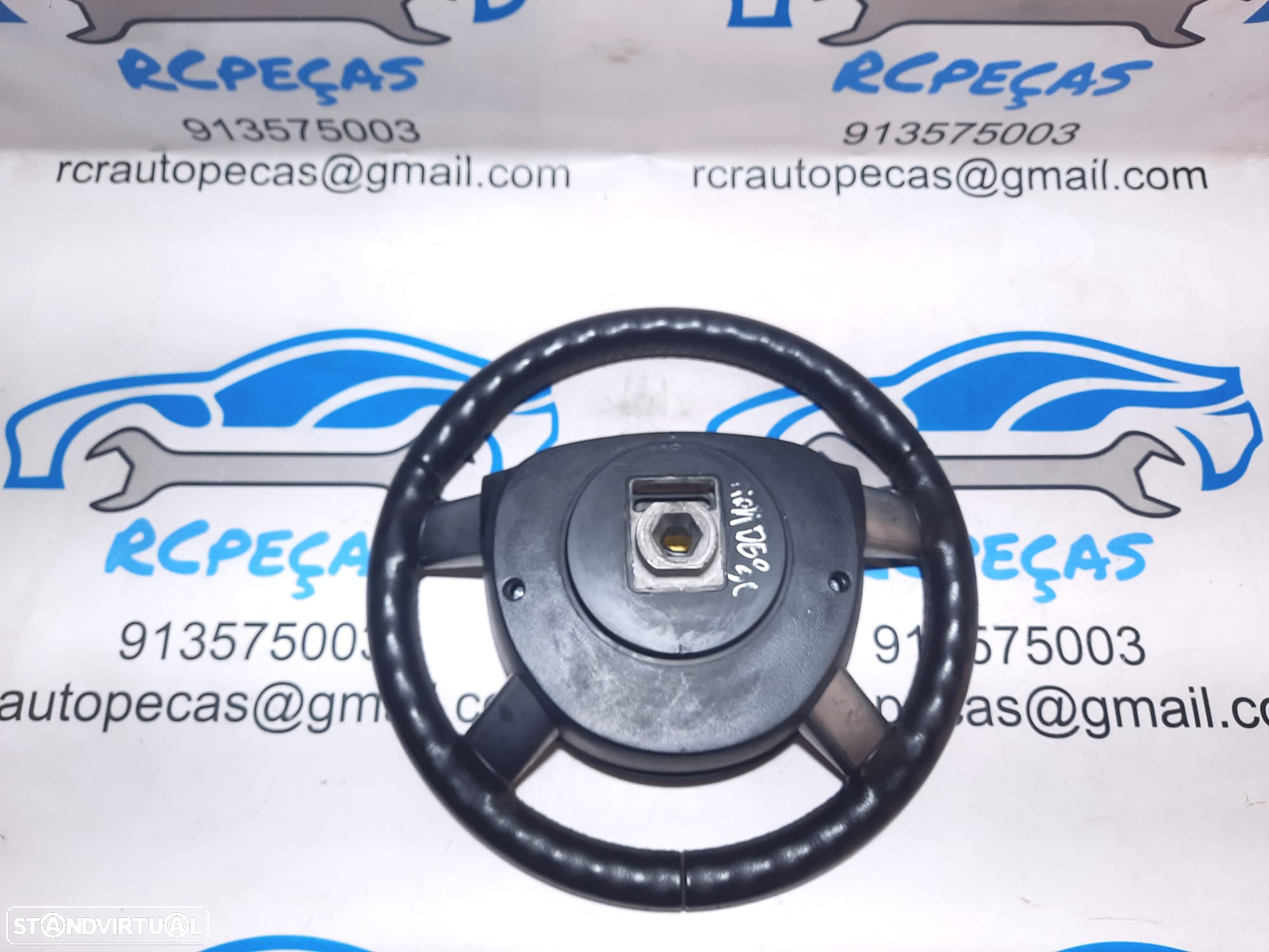 VOLANTE GUIADOR COMPLETO FORD MONDEO III 3 MK3 3S713599DCW 3S713599G PELE COMANDOS MULTIFUNÇÕES AIRBAG - 7